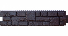 Фасадная панель Grand Line ЯФАСАД Екатерининский камень (Уголь), 1,40м